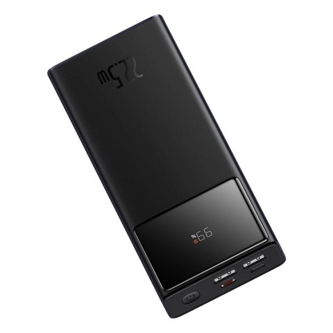 Powerbank Baseus Star-Lord 20000mAh 22,5W z wyświetlaczem cyfrowym i kablem USB-C 3A 30cm - czarny