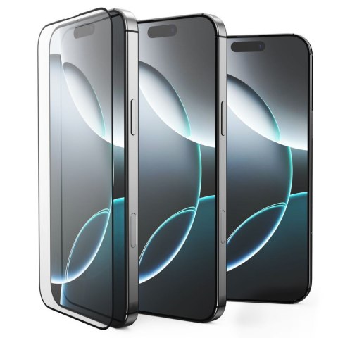 SZKŁO HARTOWANE TECH-PROTECT GLASS FIT+ 2-PACK MOTOROLA MOTO G67 / G77 BLACK