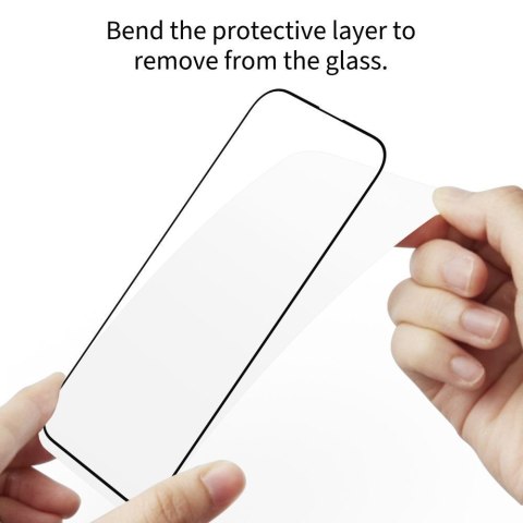 SZKŁO HARTOWANE TECH-PROTECT GLASS FIT+ 2-PACK MOTOROLA MOTO G67 / G77 BLACK