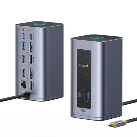 Stacja dokująca Baseus Nomos NU1 Air Spacemate 12w1 - szara