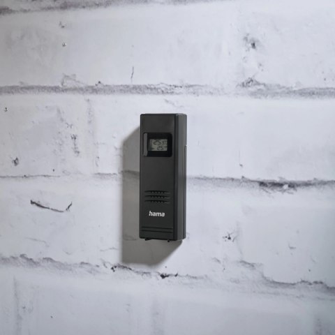 Stacja pogody Hama Premium z USB - czarna