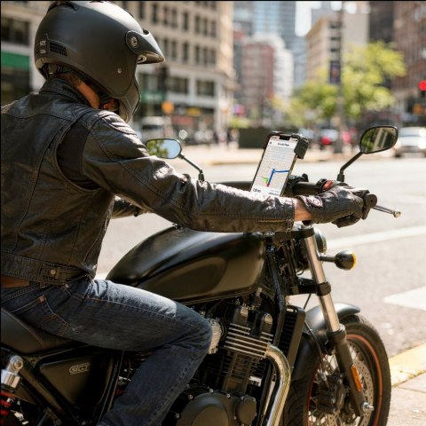 TECH-PROTECT V7 UNIVERSAL BIKE & MOTORCYCLE MOUNT BLACK