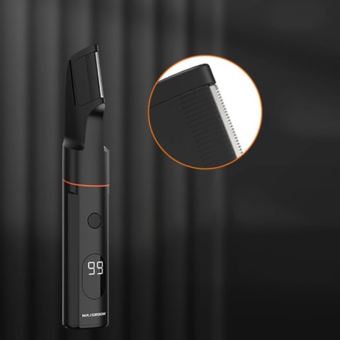 Trymer MAXGROOM LK-881 wielofunkcyjny z wymiennymi końcówkami - czarny