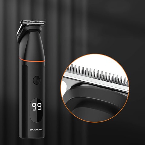 Trymer MAXGROOM LK-881 wielofunkcyjny z wymiennymi końcówkami - czarny