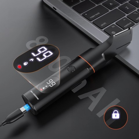 Trymer MAXGROOM LK-881 wielofunkcyjny z wymiennymi końcówkami - czarny