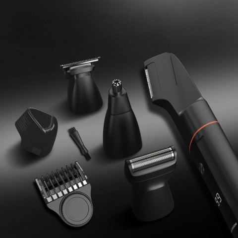 Trymer MAXGROOM LK-881 wielofunkcyjny z wymiennymi końcówkami - czarny