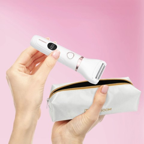 Trymer damski MAXGROOM JK-105 3w1 do ciała i twarzy - biały