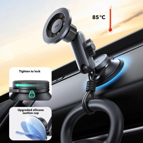 Uchwyt samochodowy na kokpit ESR OmniLock MagSafe - czarny