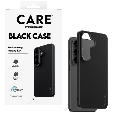 Etui CARE by PanzerGlass TPU na Samsung Galaxy S26 - czarne
