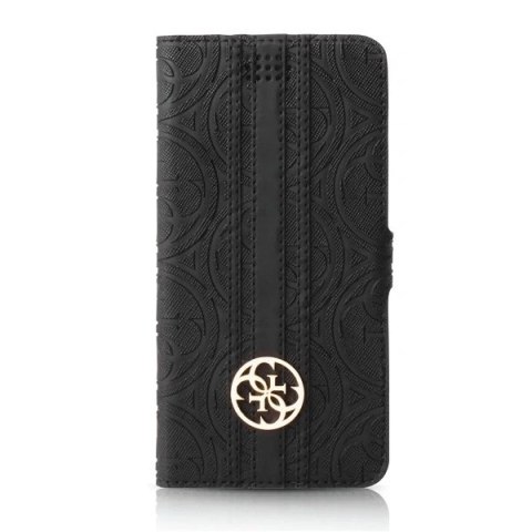 Etui Guess 4G Heritage Book Universal L 4.6" - 5.2" - czarne