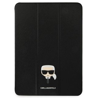 Etui Karl Lagerfeld Saffiano Karl Head Book Cover na iPad Pro 11" - czarne