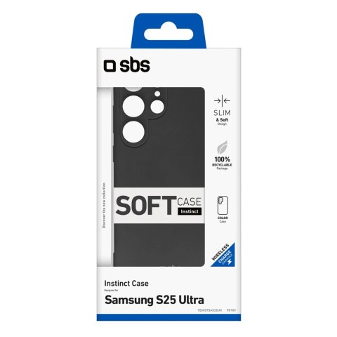 Etui SBS Instinct na Samsung Galaxy S25 Ultra - czarne