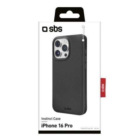Etui SBS Instinct na iPhone 16 Pro - czarne