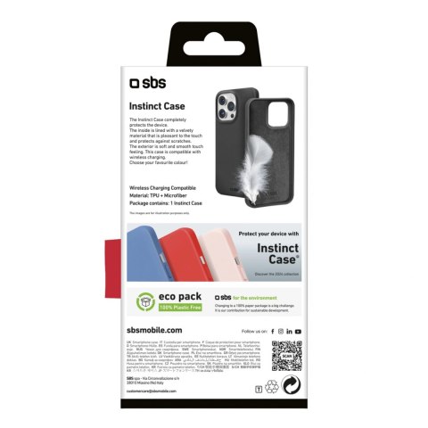 Etui SBS Instinct na iPhone 16 Pro - czarne