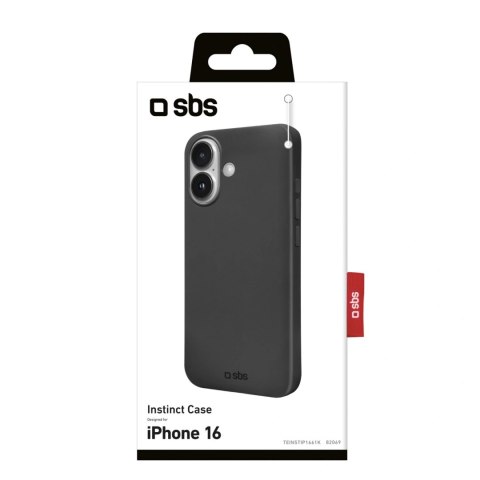 Etui SBS Instinct na iPhone 16 - czarne