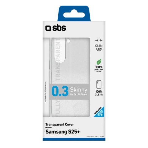 Etui SBS Skinny Cover na Samsung Galaxy S25+ - przezroczyste