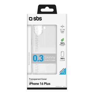 Etui SBS Skinny Cover na iPhone 16 Plus - przezroczyste