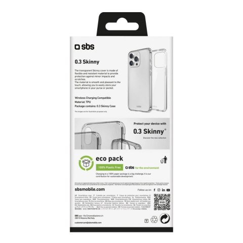 Etui SBS Skinny Cover na iPhone 16 Pro Max - przezroczyste