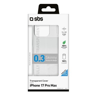 Etui SBS Skinny Cover na iPhone 17 Pro Max - przezroczyste