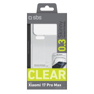Etui SBS Skinny Cover na Xiaomi 17 Pro Max - przezroczyste