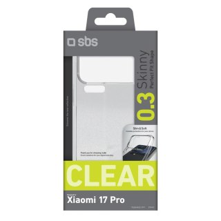 Etui SBS Skinny Cover na Xiaomi 17 Pro - przezroczyste