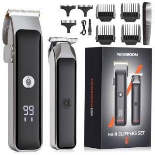 Maszynka do strzyżenia MAXGROOM ZC-F608 z trymerem - czarny