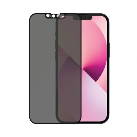 Szkło hartowane PanzerGlass E2E Microfracture na iPhone 13 Mini Case Friendly CamSlider Privacy Antibacterial - czarne