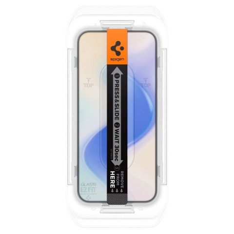 Szkło hartowane Spigen Glas.tR EZ Fit z aplikatorem na Google Pixel 9 Pro XL (2 szt.)