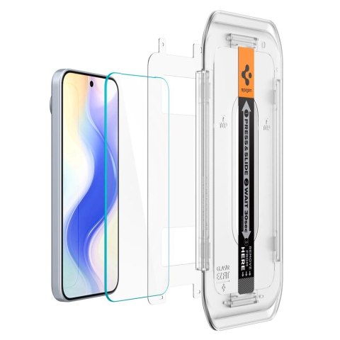 Szkło hartowane Spigen Glas.tR EZ Fit z aplikatorem na Google Pixel 9 Pro XL (2 szt.)