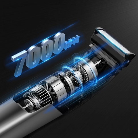 Trymer MAXGROOM JK-319 wielofunkcyjny z wymiennymi końcówkami - czarny