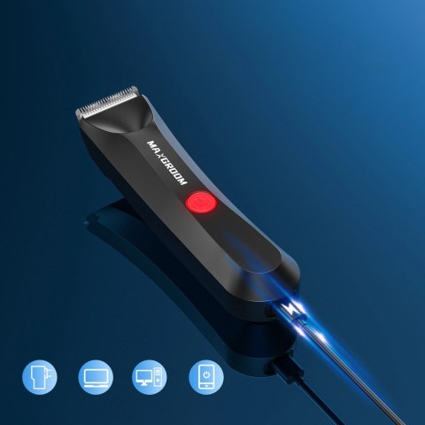 Trymer MAXGROOM RFCD-9087 wielofunkcyjny z lampką LED - czarny