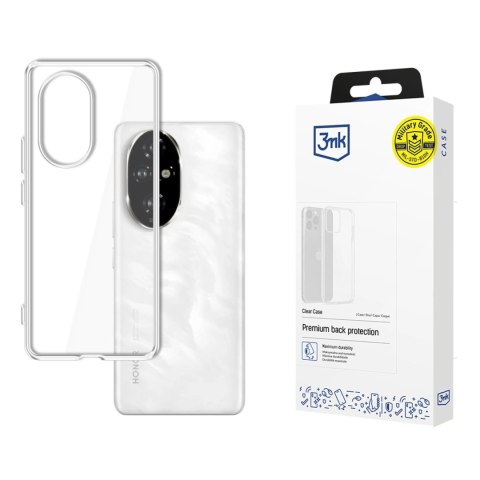 Etui 3mk Clear Case na Honor 200 - przezroczyste