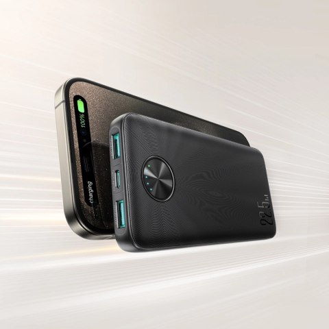 Powerbank Joyroom JR-PBF15 10000mAh USB-C USB-A 22.5W - czarny