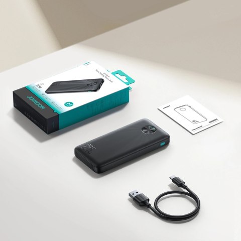 Powerbank Joyroom JR-PBF15 10000mAh USB-C USB-A 22.5W - czarny
