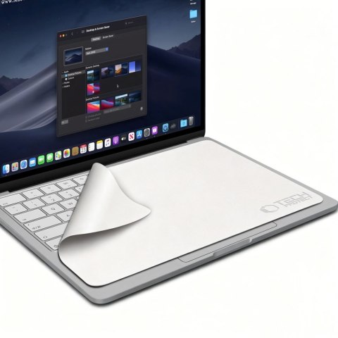 ŚCIERECZKA DO EKRANÓW TECH-PROTECT POLISHING CLOTH LAPTOP 13-14 GREY