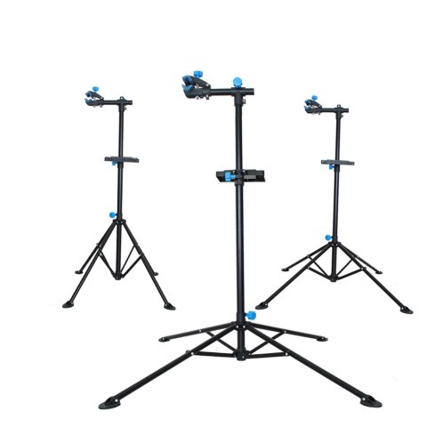 Stojak serwisowy Wozinsky WSS-180 z pokrętłami podłogowy do rowerów 30 kg - czarny