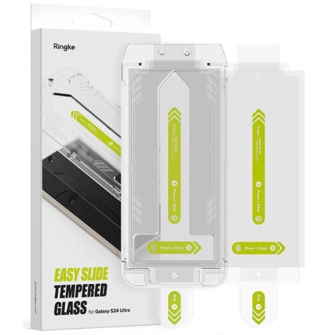 Szkło hartowane Ringke Easy Slide 2-pack na Samsung Galaxy S24 Ultra