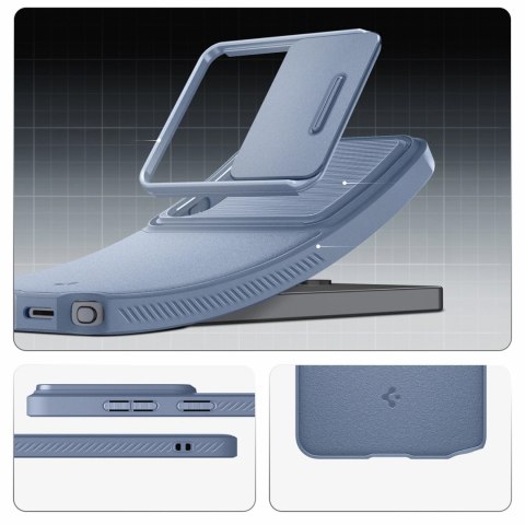 Etui Spigen Optik Armor na Samsung Galaxy S26 Ultra - niebieskie