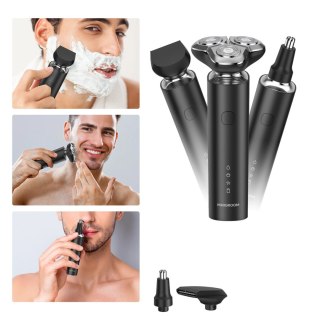 Golarka elektryczna MAXGROOM BS-8012A 3w1 - czarna