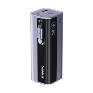 Powerbank Baseus EnerGeek GR11 10000mAh 100W ze zwijanym kablem - szary
