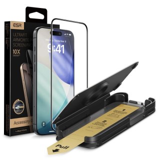 Szkło hartowane ESR UltraFit Armorite Pro na iPhone 16 Pro / 17 - przezroczyste