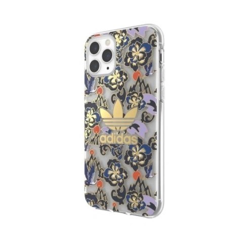 Etui Adidas OR Clear Case CNY AOP na iPhone 11 Pro - złote