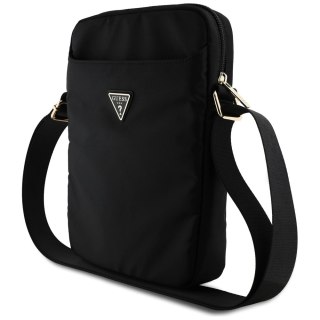 Torba Guess Nylon Triangle Logo na tablet 10" - czarna