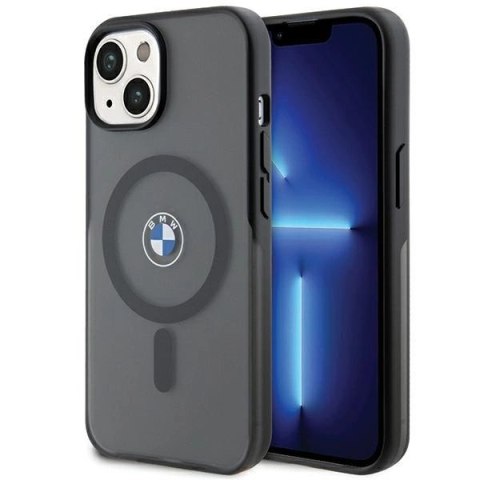 Etui BMW IML Signature MagSafe do iPhone 15 - czarne