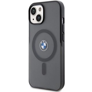 Etui BMW IML Signature MagSafe do iPhone 15 - czarne
