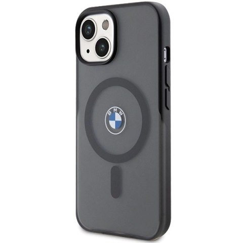 Etui BMW IML Signature MagSafe do iPhone 15 - czarne