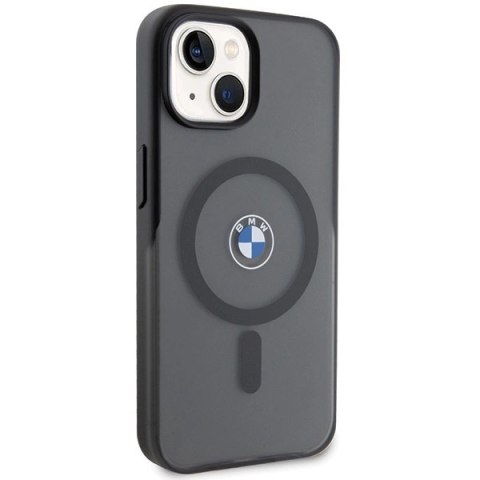 Etui BMW IML Signature MagSafe do iPhone 15 - czarne