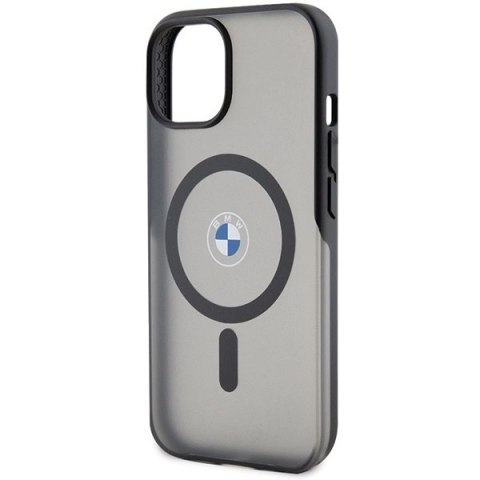 Etui BMW IML Signature MagSafe do iPhone 15 - czarne