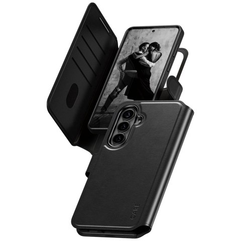 Etui CARE by PanzerGlass Tango 2w1 Wallet na Samsung Galaxy S26+ - czarne