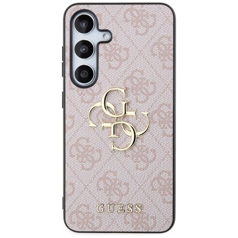 Etui Guess 4G Big Metal Logo na Samsung Galaxy S24 - różowe